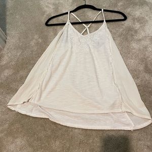 Hollister Embroidered Tank Top